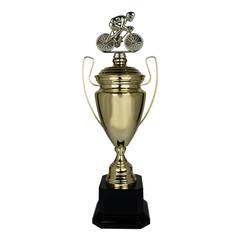 Trofeo de Copa de Metal con Figura Serie M1